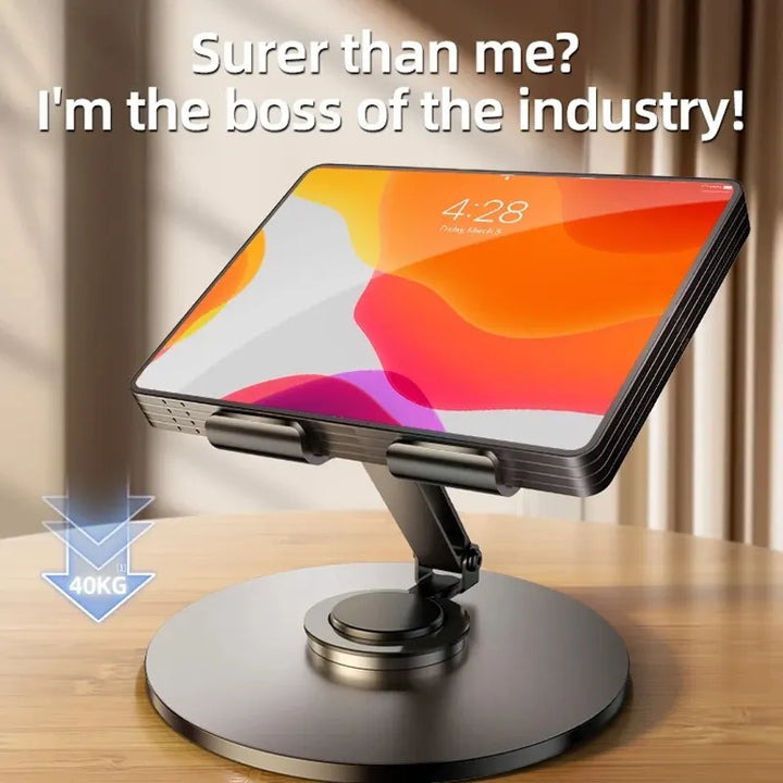 360 Tablet Desk Mobile Phone Holder Stand Foldable Lazy Bracket Adjustable