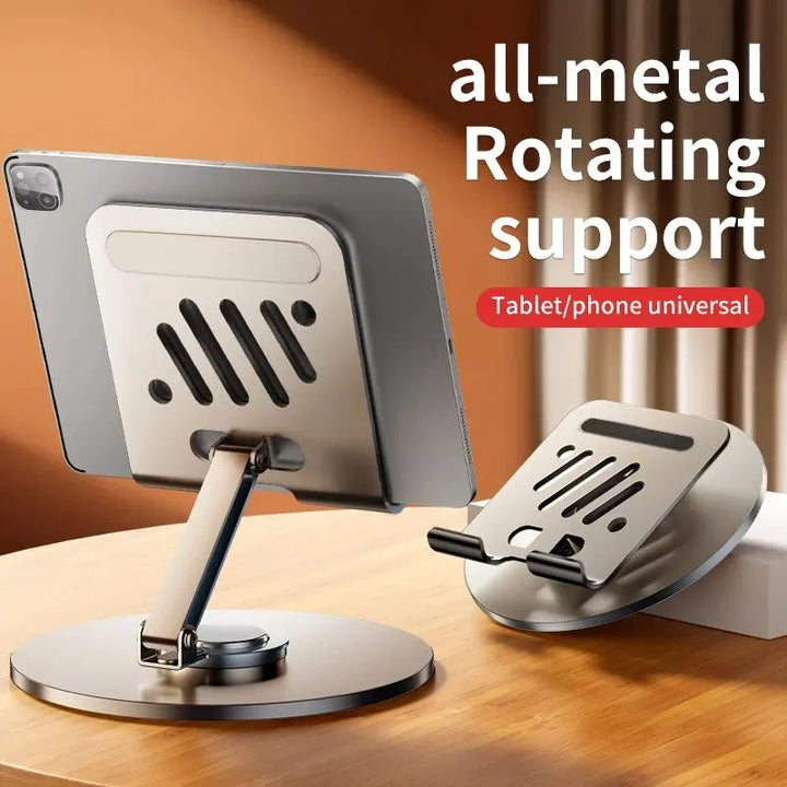 360 Tablet Desk Mobile Phone Holder Stand Foldable Lazy Bracket Adjustable