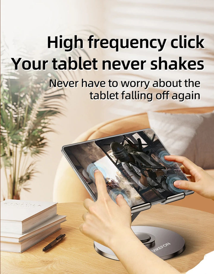 360 Tablet Desk Mobile Phone Holder Stand Foldable Lazy Bracket Adjustable